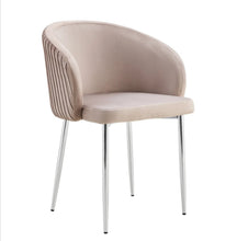 Chaise Avec Accoudoir Carlita Pied Chrome