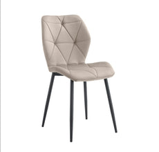 Chaise Coquillage Pied Metal Noir